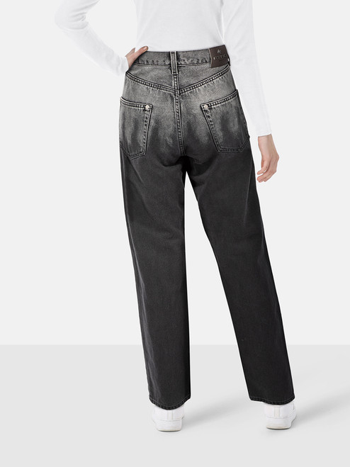 Etro Black Ombré Denim Jeans Etro Black Ombré Denim Jeans
