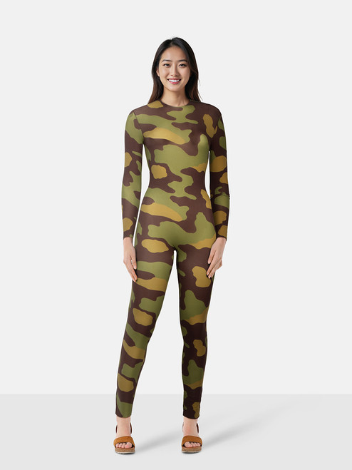 Dsquared2 Camouflage Print Jumpsuit Dsquared2 Camouflage Print Jumpsuit
