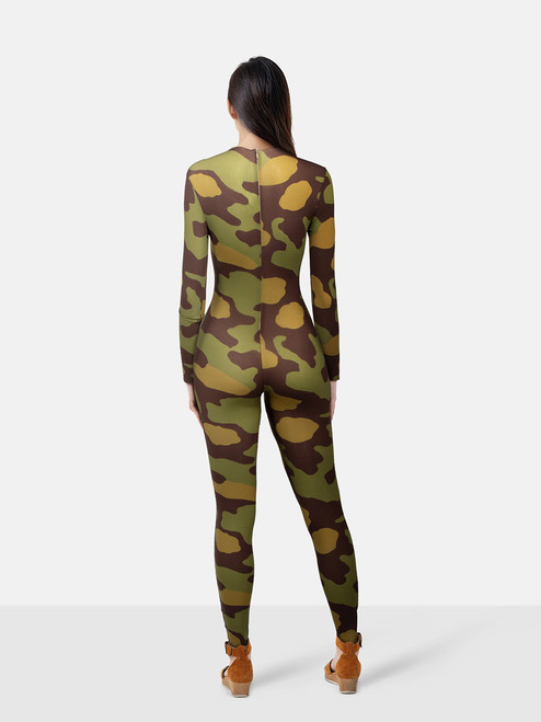Dsquared2 Camouflage Print Jumpsuit Dsquared2 Camouflage Print Jumpsuit