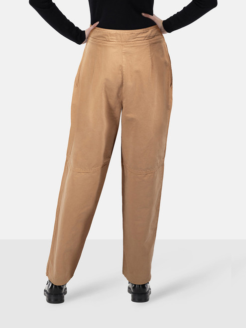 Etro Brown Tapered High Rise Trousers Etro Brown Tapered High Rise Trousers