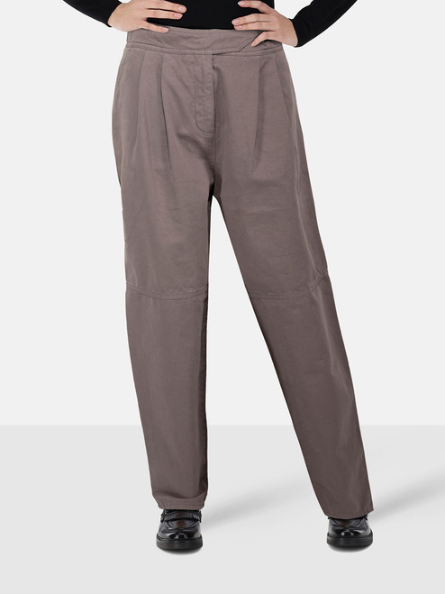 Etro Mauve Tapered High Rise Trousers Etro Mauve Tapered High Rise Trousers