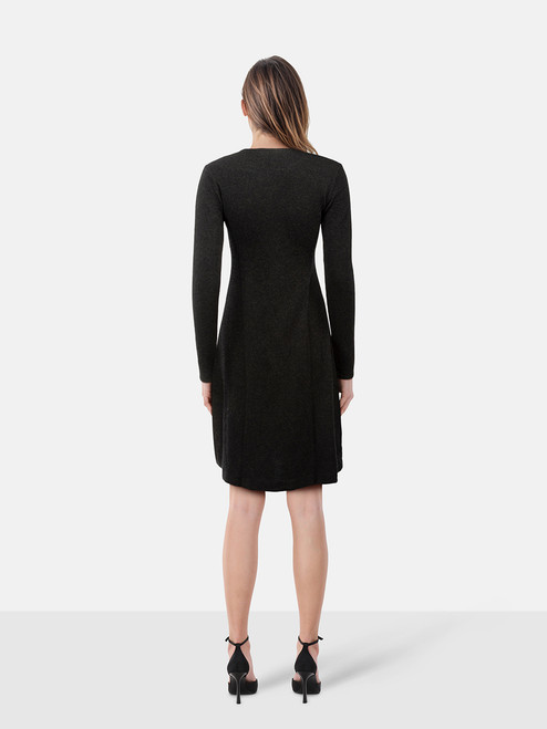 Ralph Lauren Grey Cashmere Long Sleeve Dress Ralph Lauren Grey Cashmere Long Sleeve Dress