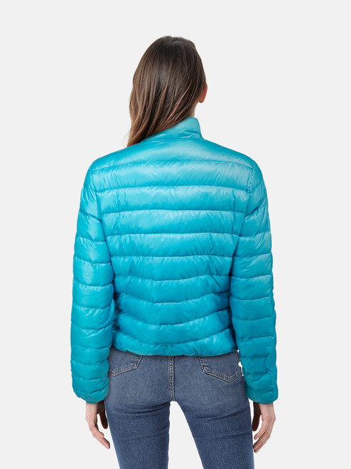 Moncler Blue Down Filled Puffer Jacket Moncler Blue Down Filled Puffer Jacket
