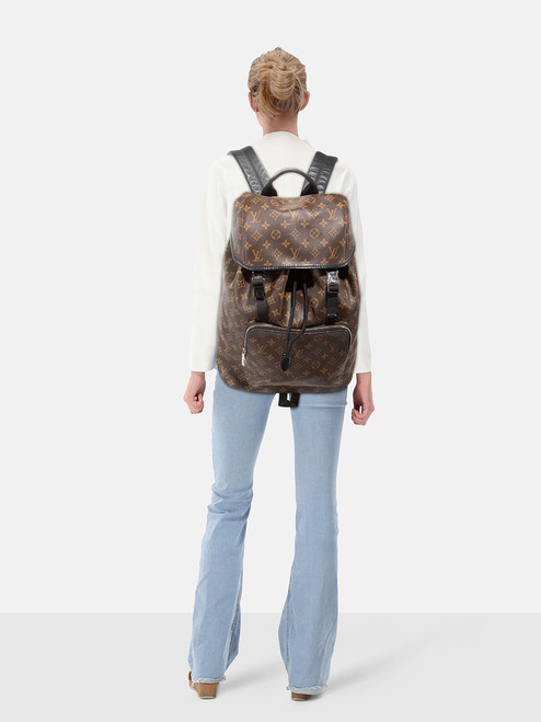 Louis Vuitton Brown LV Monogram Zack Backpack Louis Vuitton Brown LV Monogram Zack Backpack