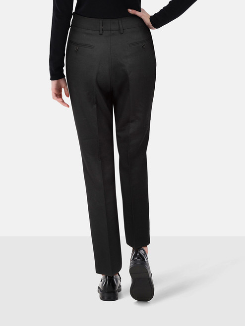 Saint Laurent Black Wool Slim Fit Suit Trousers Saint Laurent Black Wool Slim Fit Suit Trousers