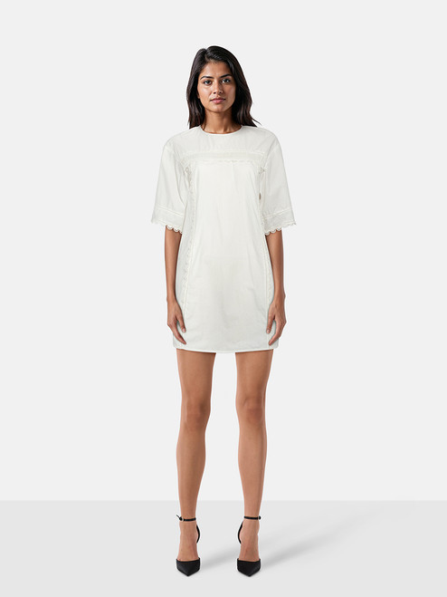 Ulla Johnson White Diyana Tunic Dress