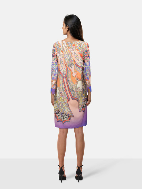 Etro Silk Patterned Midi Dress