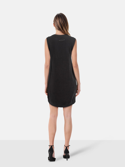 Maison Margiela MM6 Black Sleeveless Mini Dress Maison Margiela MM6 Black Sleeveless Mini Dress