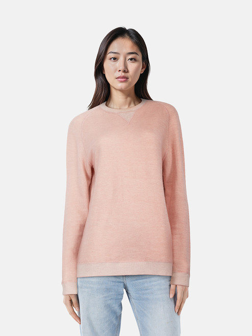 Ermenegildo Zegna Pink Crew Neck Jumper Ermenegildo Zegna Pink Crew Neck Jumper