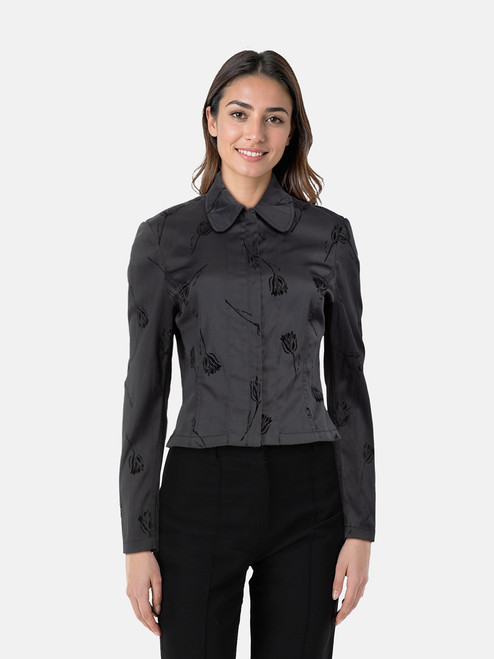 Kenzo Navy Floral Zip Up Jacket Kenzo Navy Floral Zip Up Jacket