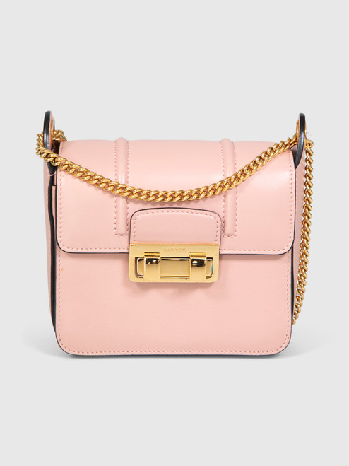 Lanvin Pink Leather Mini Jiji Bag