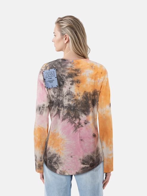 Alexander McQueen Genesis II by MCQ Tie Dye Long Sleeve Top Alexander McQueen Genesis II by MCQ Tie Dye Long Sleeve Top