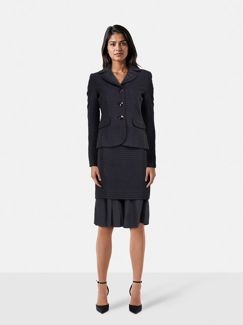 Moschino Navy Blazer & Skirt Set Moschino Navy Blazer & Skirt Set