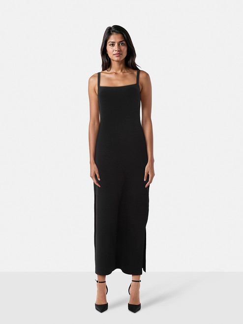 Matteau Black Square Neck Bodycon Dress Matteau Black Square Neck Bodycon Dress