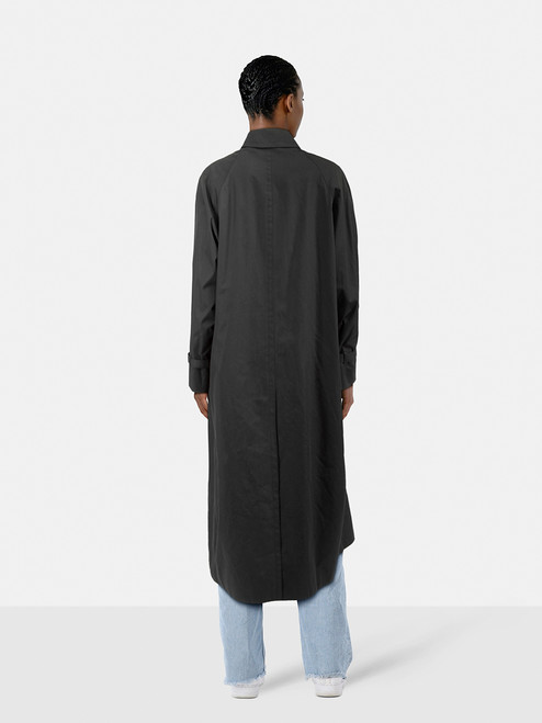 Aquascutum Black Long Trench Coat Aquascutum Black Long Trench Coat