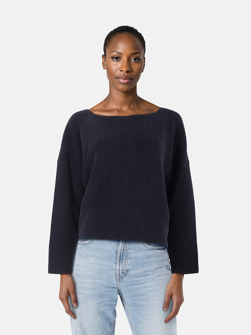 Isabel Marant Navy Knit Long Sleeve Jumper Isabel Marant Navy Knit Long Sleeve Jumper