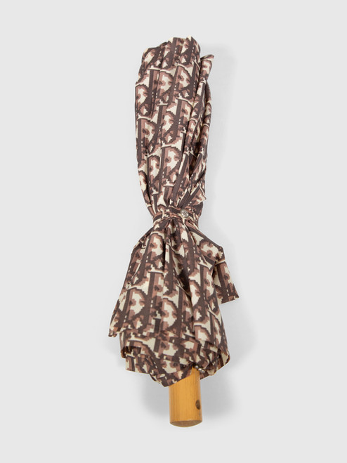 Dior Brown Monogram Umbrella Dior Brown Monogram Umbrella