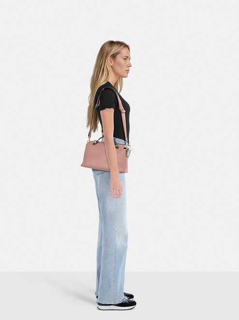 Fendi Mauve Leather By The Way Handbag Fendi Mauve Leather By The Way Handbag