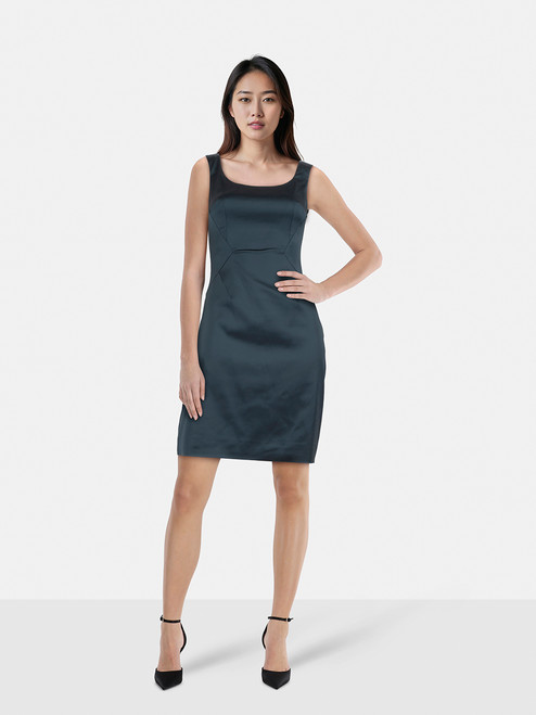 Dolce & Gabbana Teal Bodycon Sleeveless Dress Dolce & Gabbana Teal Bodycon Sleeveless Dress