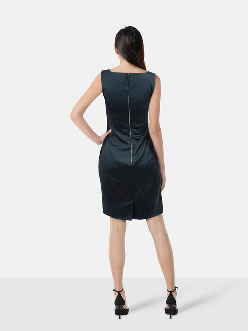 Dolce & Gabbana Teal Bodycon Sleeveless Dress Dolce & Gabbana Teal Bodycon Sleeveless Dress