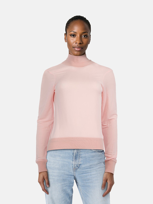 Joseph Pink Turtleneck Long Sleeve Top Joseph Pink Turtleneck Long Sleeve Top