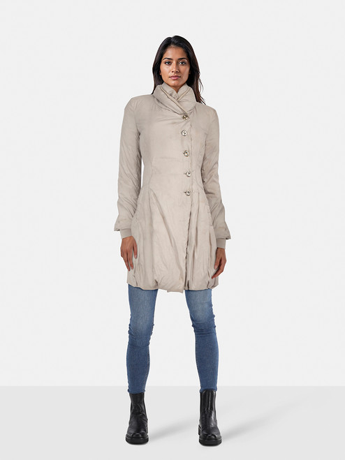 Marithé + François Girbaud Grey Goose Down Puffer Marithé + François Girbaud Grey Goose Down Puffer