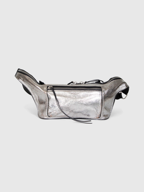 Rag & Bone Silver Leather Belt Bag Rag & Bone Silver Leather Belt Bag
