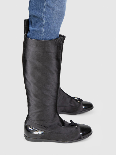 Rosetti One Black Ballet Style Mid Calf Boots Rosetti One Black Ballet Style Mid Calf Boots