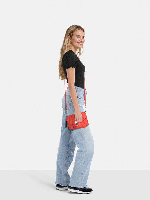 Proenza Schouler Red Leather PS1 Mini Crossbody Proenza Schouler Red Leather PS1 Mini Crossbody