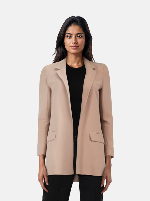 All Saints Pink Aleida Open Front Blazer All Saints Pink Aleida Open Front Blazer