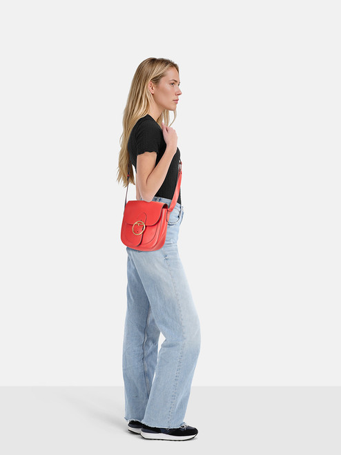 Joseph Red Leather Knight 25 Bag Joseph Red Leather Knight 25 Bag