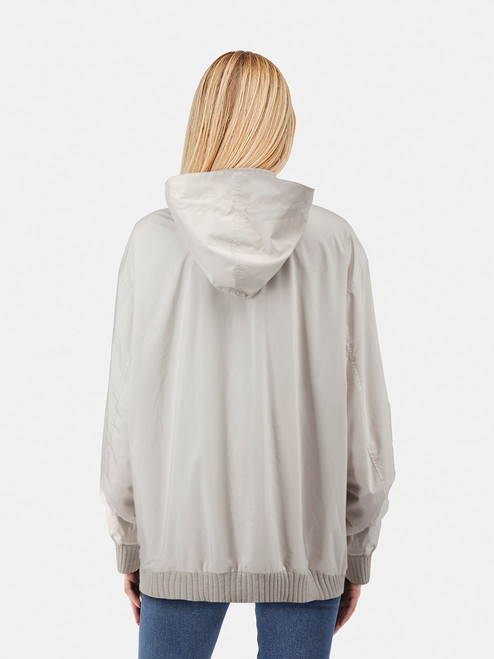 Loro Piana Beige Layered Cashmere Lined Jacket Loro Piana Beige Layered Cashmere Lined Jacket