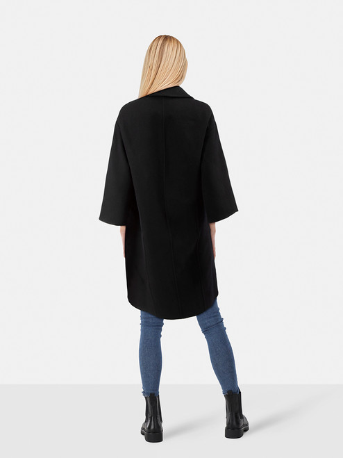 Missoni Brown Knit & Black Reversible Coat Missoni Brown Knit & Black Reversible Coat