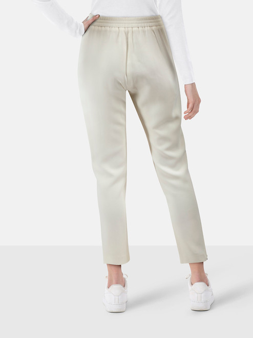 Stella McCartney Ecru Zipped Cuff Trousers Stella McCartney Ecru Zipped Cuff Trousers