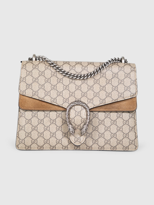 Gucci GG Supreme Dionysus Medium Shoulder Bag Gucci GG Supreme Dionysus Medium Shoulder Bag