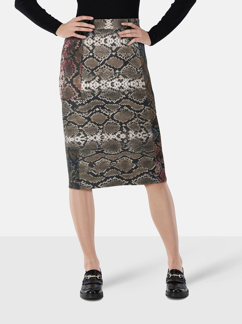 Preen By Thornton Bregazzi Snakeskin Pencil Skirt Preen By Thornton Bregazzi Snakeskin Pencil Skirt