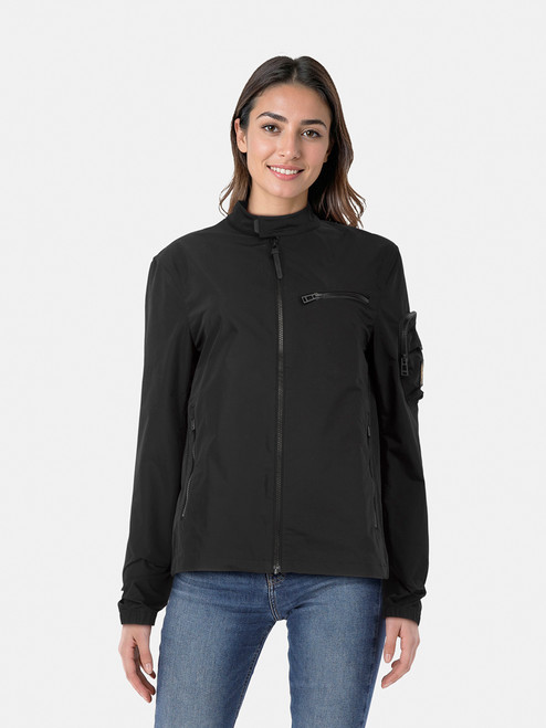 Belstaff Black Zipped Shell Jacket Belstaff Black Zipped Shell Jacket