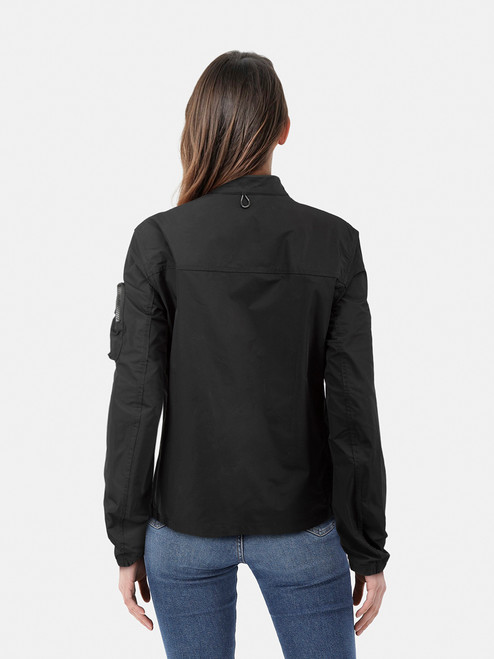 Belstaff Black Zipped Shell Jacket Belstaff Black Zipped Shell Jacket