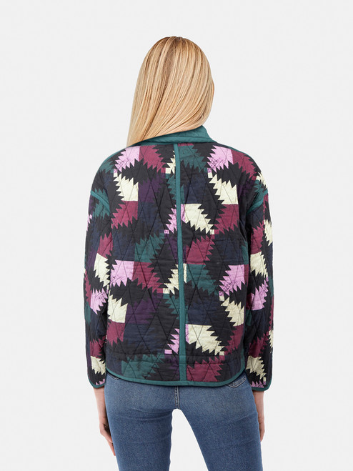 Isabel Marant Abstract Hazzle Quilted Jacket