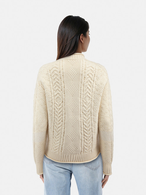 Givenchy Beige Wool Logo Knit Sweater Givenchy Beige Wool Logo Knit Sweater