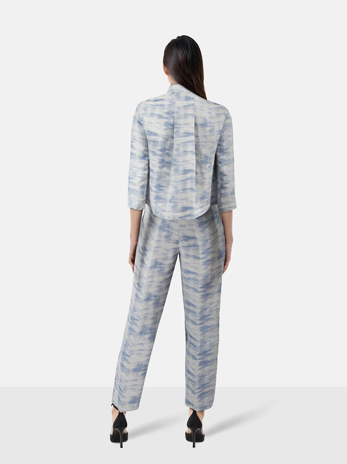 Emporio Armani Blue Abstract Pattern Matching Set Emporio Armani Blue Abstract Pattern Matching Set