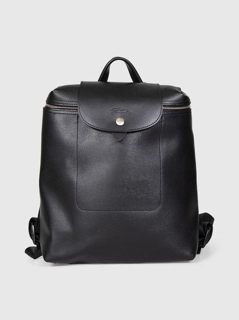 Longchamp Black Le Pliage City Medium Backpack Longchamp Black Le Pliage City Medium Backpack