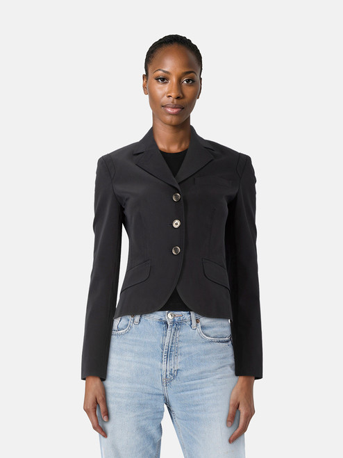 Prada Black Button Up Blazer Jacket Prada Black Button Up Blazer Jacket