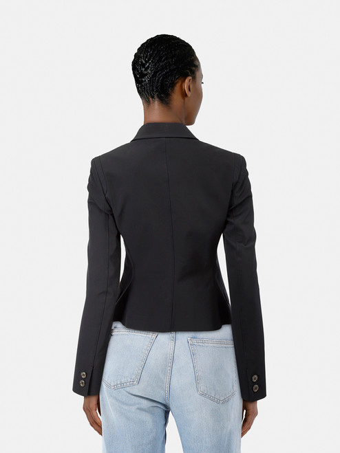 Prada Black Button Up Blazer Jacket Prada Black Button Up Blazer Jacket