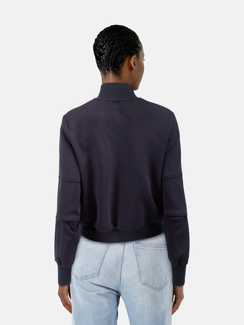 Louis Vuitton Navy Monogram Bomber Jacket