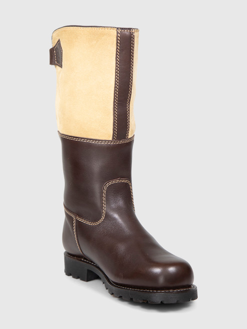 Ludwig Reiter Two-Tone Shearling Lined Boots Ludwig Reiter Two-Tone Shearling Lined Boots