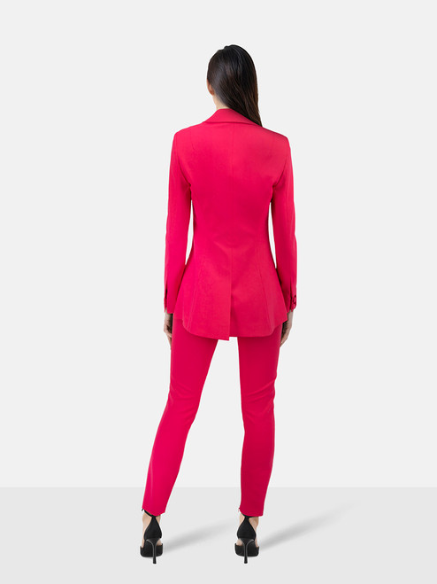 La Perla Pink Wool Suit Set