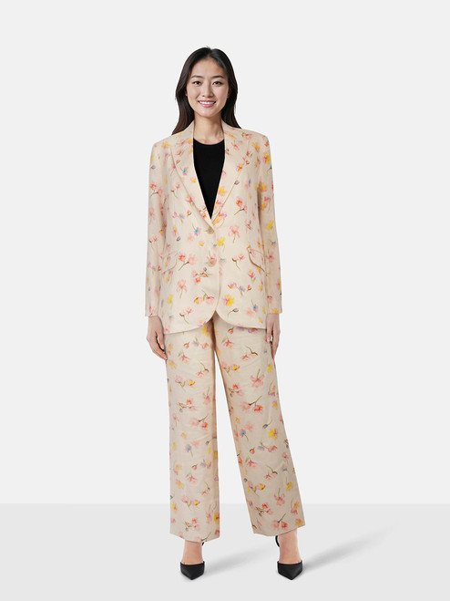 Zadig & Voltaire Pink Floral Suit Set