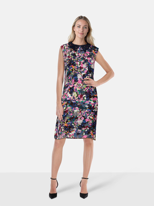 Erdem Floral Print Sleeveless Dress