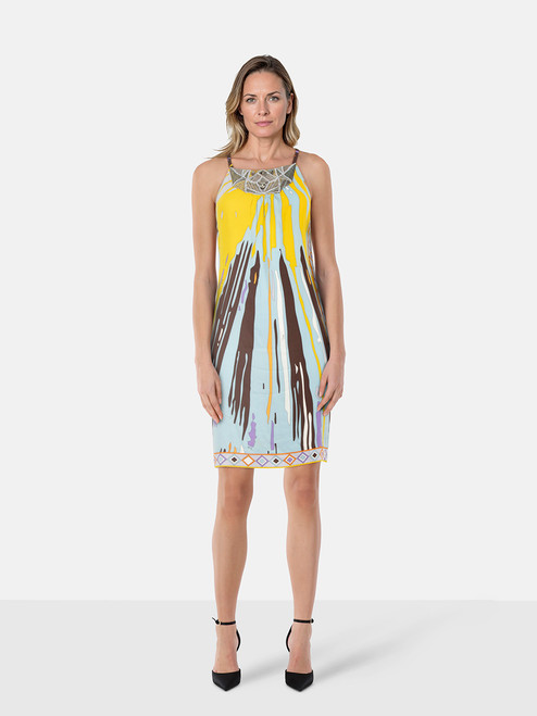 Emilio Pucci Abstract Patterned Mini Dress Emilio Pucci Abstract Patterned Mini Dress
